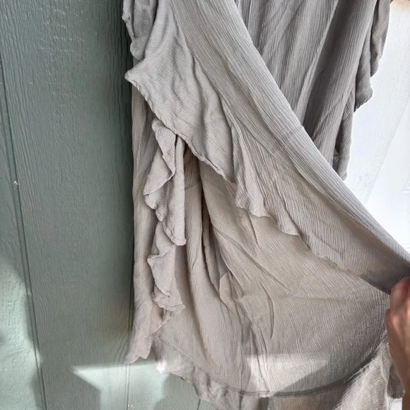 Cato Plus Size 18/20 Boho Wide-Leg Ruffle Pants - Picture 7 of 7